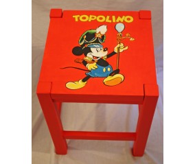 WALT DISNEY SGABELLO