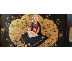 VASSOIO CON MADONNA E BAMBINO