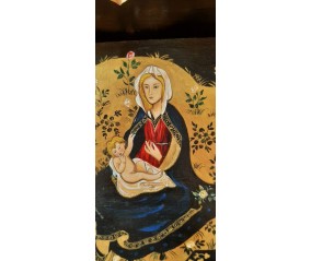 VASSOIO CON MADONNA E BAMBINO
