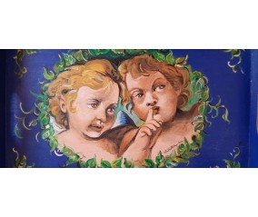 VASSOIO CON ANGELI