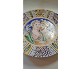 Piatto con Amanti