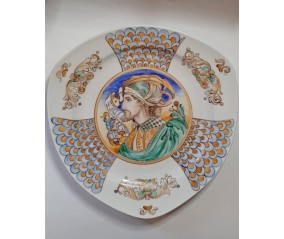 Piatto con Cavaliere