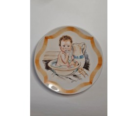 Piatto con Bambino